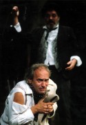  Veszprém, 1990. szeptember 27. I. L. Caragiale: Farsang a Petőfi színházban. A képen: Rajhona Ádám