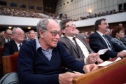  Budapest, 1989. december 17. A Magyar Szocialista Munkáspárt XIV. kongresszusán a küldöttek - mintegy nyolcszázan - az előadót hallgatják az Építők székházában. 