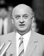  Budapest, 1989. május 11. Kókai Rudolf Szolnok megyei parlamenti képviselő felszólal az Országgyűlésben.