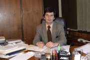 Budapest, 1990. szeptember 27. Terták Elemér, az Általános Vállalkozási Bank Rt. vezérigazgatója. 