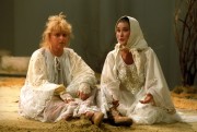Budapest, 1990. szeptember 21. Bánsági Ildikó és Ráckevei Anna Vörösmarty: Csongor és Tünde című színművében a Nemzeti Színházban. 