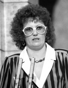 Budapest, 1989. május 11. Zsolnay Katalin Komárom megyei parlamenti képviselő felszólal az Országgyűlésben. 